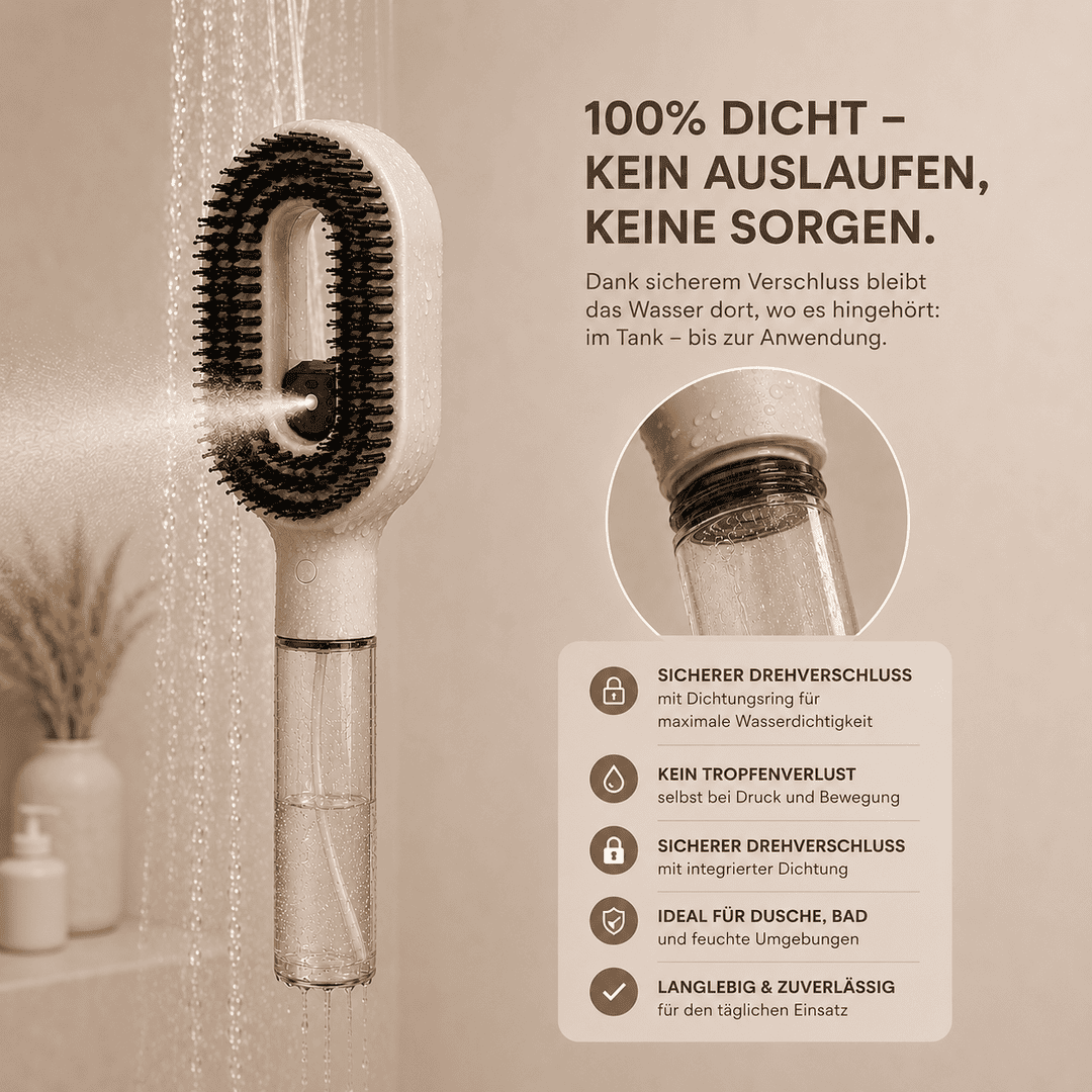 Elira Glow – Smarte 2 in 1 Sprüh-Haarbürste