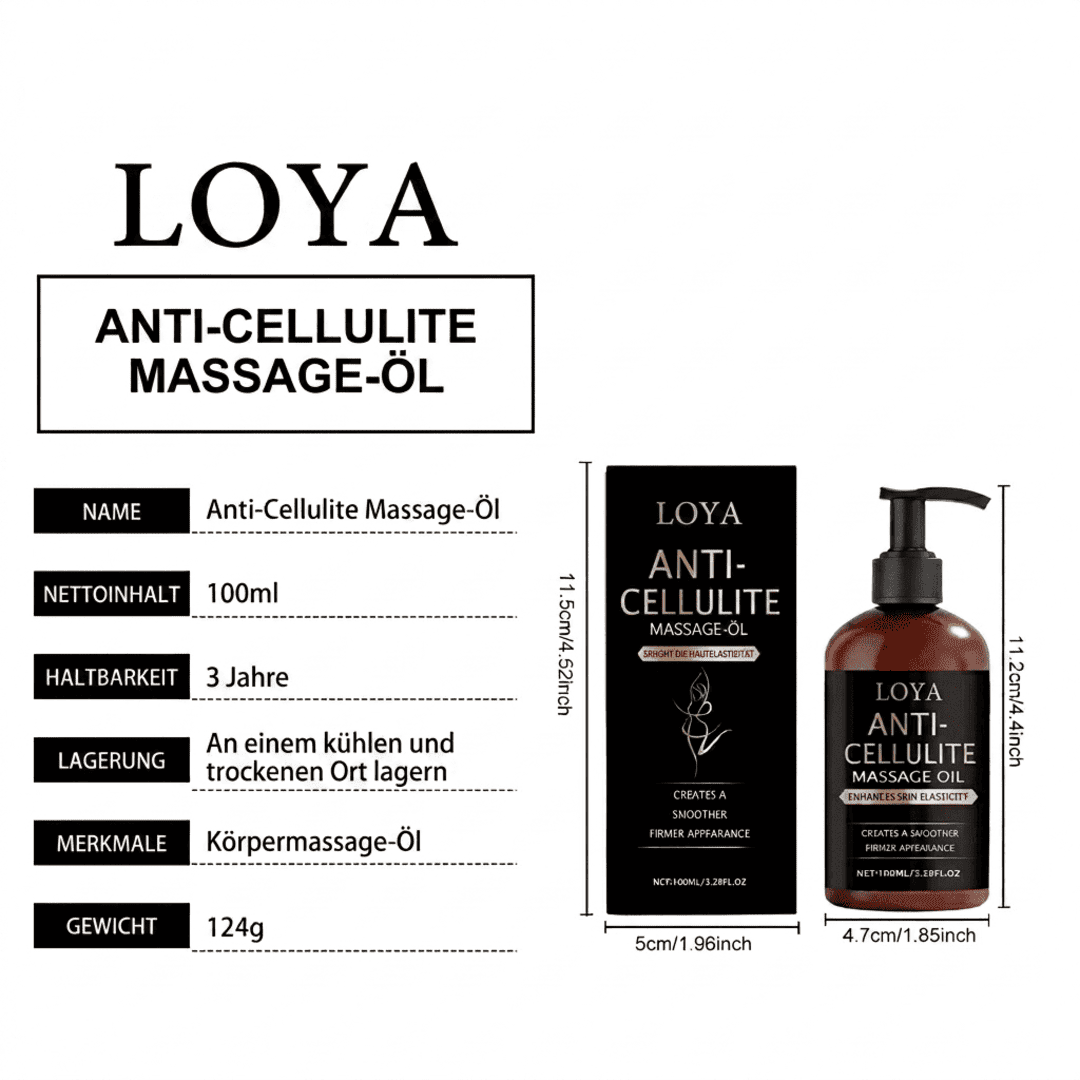 Loya - Sanftes Anti-Cellulite Massageöl