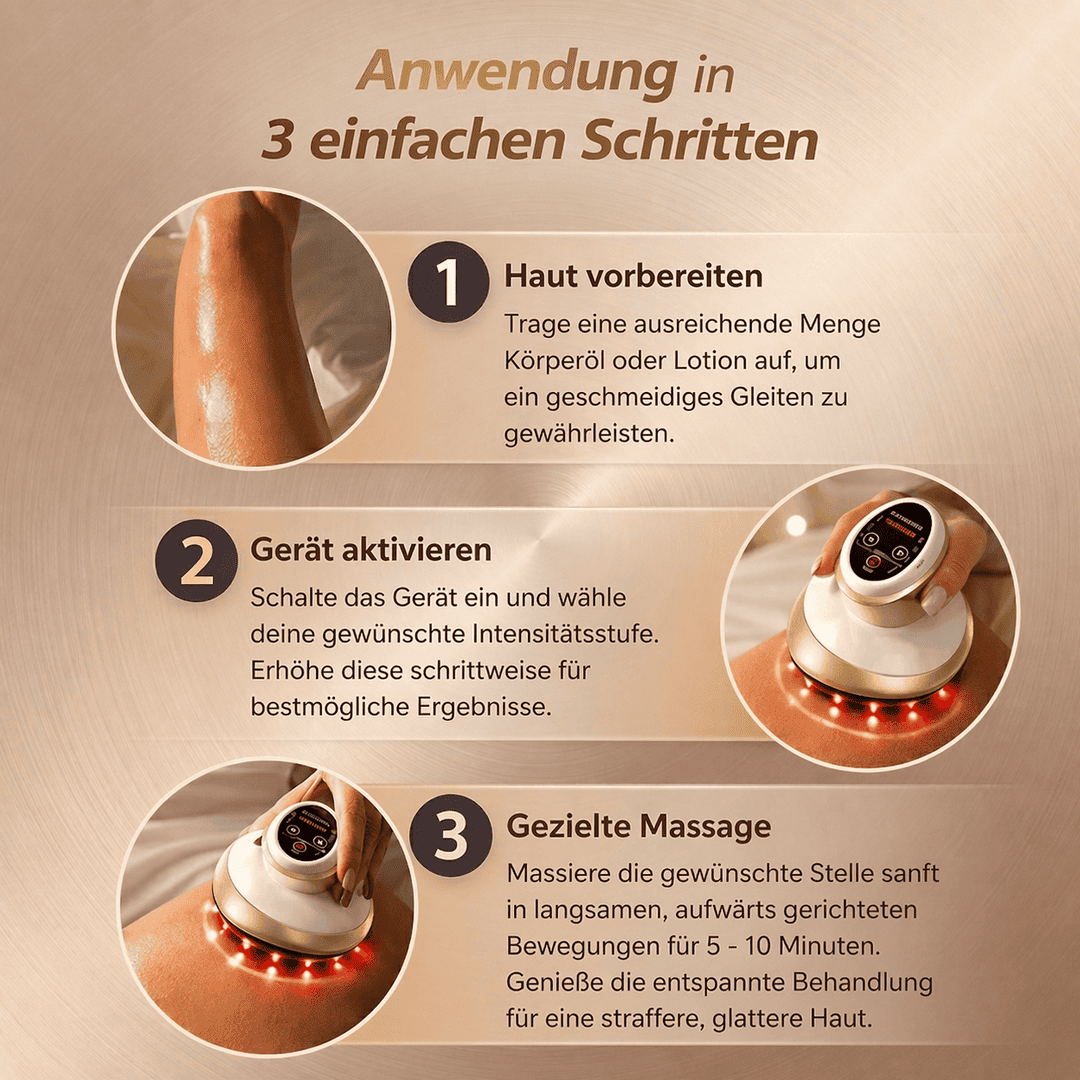 Lekaya Nova Premium Massager für schönere Haut & gegen Cellulite