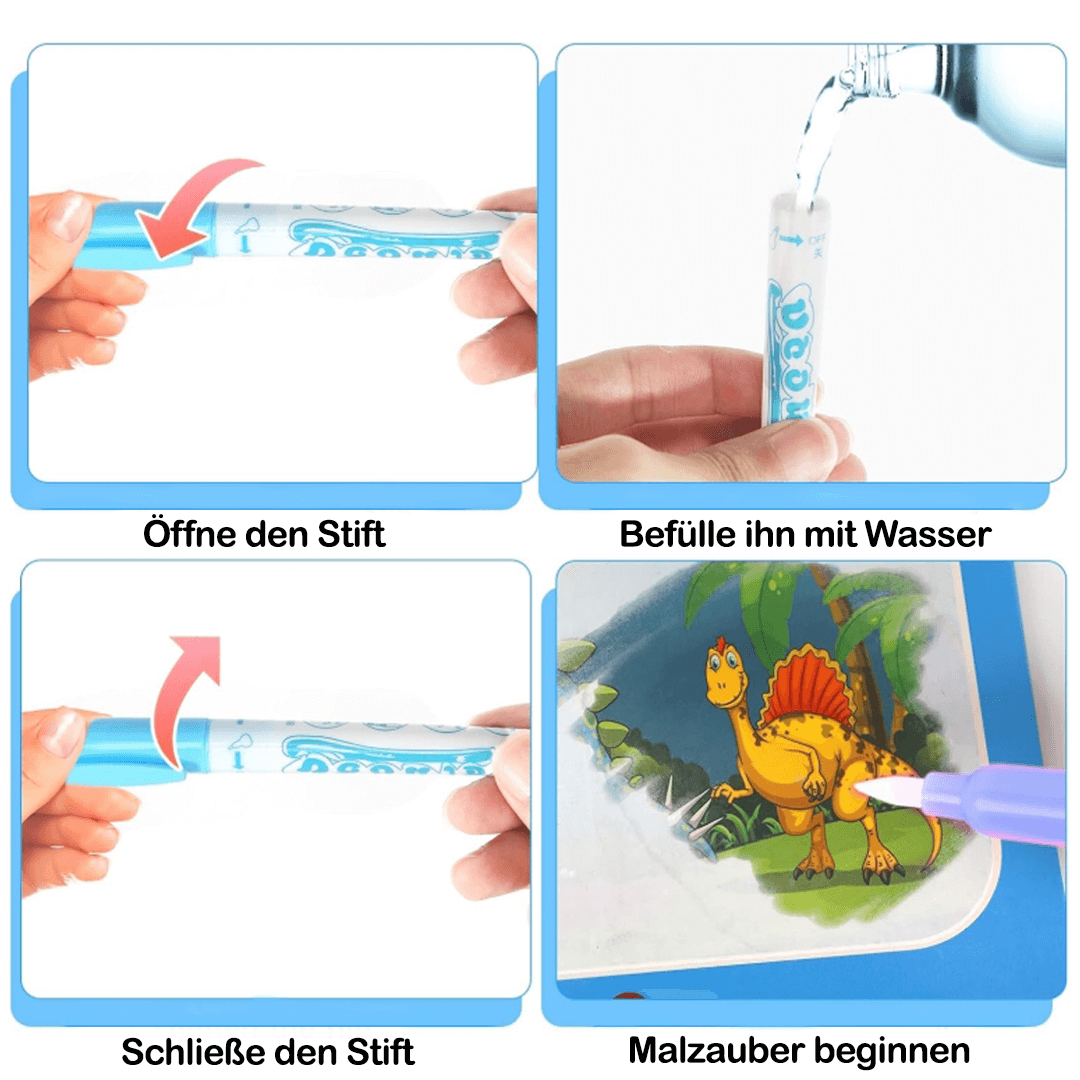 Lekaya´s Zauberi - Magisches Malbuch zaubert Kreativität ohne Chaos