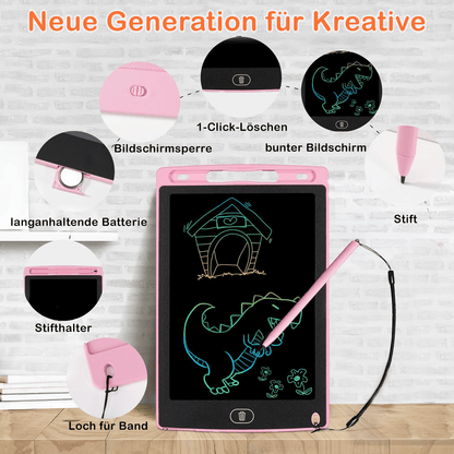 Lekaya´s Malino - Bunte Maltafel für fantasievolle Kunstwerke